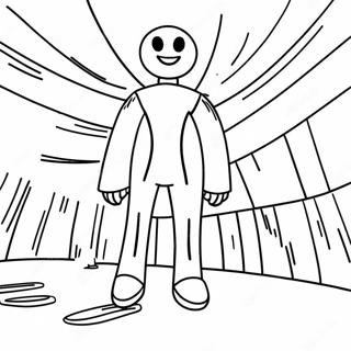 Enderman Coloring Page 18641-15183