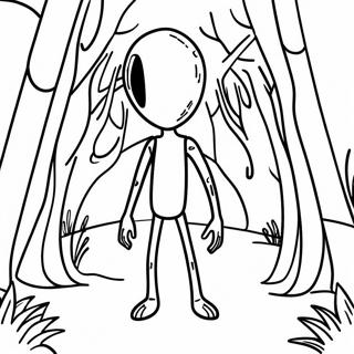 Enderman Coloring Pages