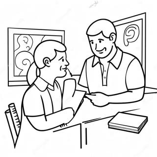 Social Skills Coloring Page 18651-15179