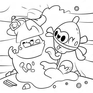 Island Of Misfit Toys Coloring Pages