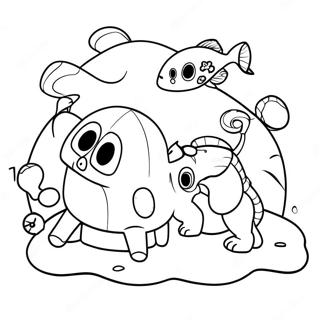 Island Of Misfit Toys Coloring Page 18681-15207