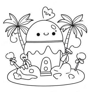 Island Of Misfit Toys Coloring Pages