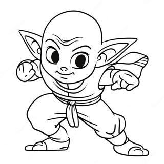 Piccolo In Action Coloring Page 18702-15222