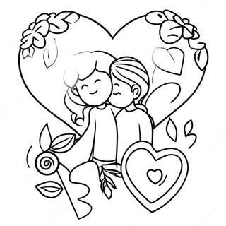 February Valentine S Day Coloring Page 18722-15242