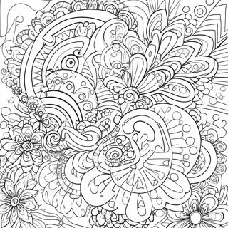 Groovy Patterns Coloring Page 18753-15258