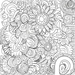 Groovy Patterns Coloring Page 18753-15259