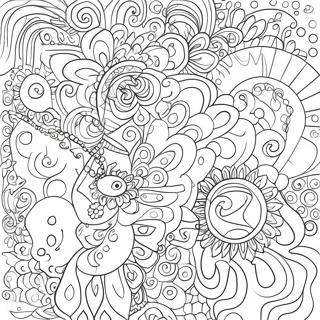 Groovy Coloring Pages