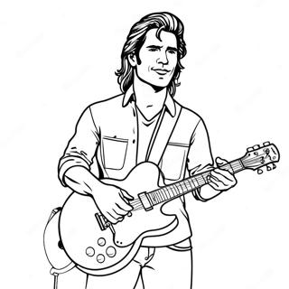 Rock And Roll Coloring Pages