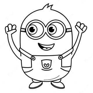 Halloween Minion Coloring Pages