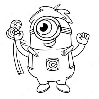 Halloween Minion Coloring Page 18793-15294