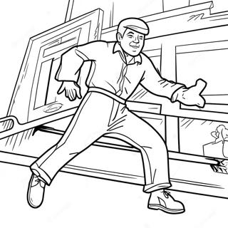 Jude Bellingham Action Shot Coloring Page 18803-15303