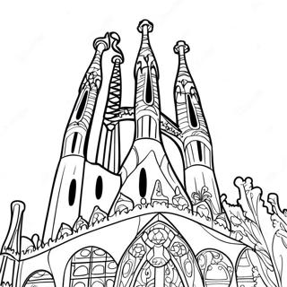 Barcelona Coloring Pages