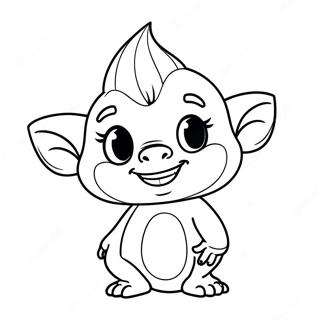 Viva Trolls Coloring Page 18903-15378