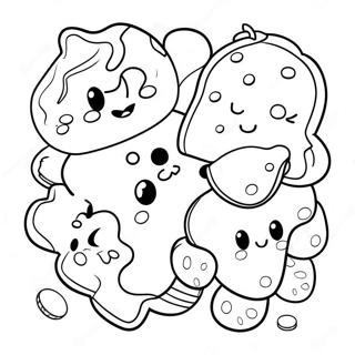 Adventurous Cookie Run Kingdom Characters Coloring Page 18914-15390