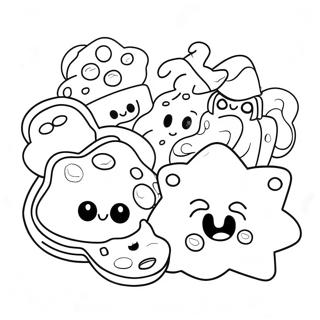 Adventurous Cookie Run Kingdom Characters Coloring Page 18914-15391