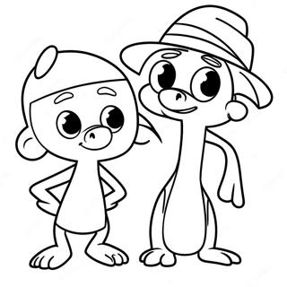 Phineas And Ferb Coloring Page 1891-1618