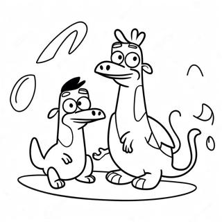 Phineas And Ferb Coloring Page 1891-1619