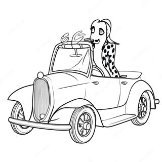 Cruella Coloring Pages