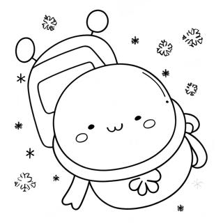 Squishmallow Christmas Coloring Pages