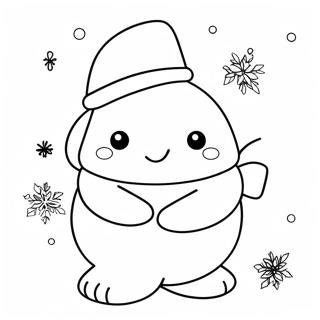 Squishmallow Christmas Coloring Page 18963-15434