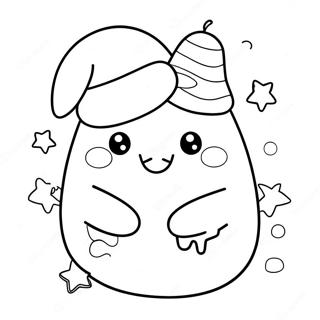 Squishmallow Christmas Coloring Page 18963-15435