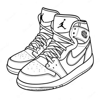 Air Jordan Coloring Pages