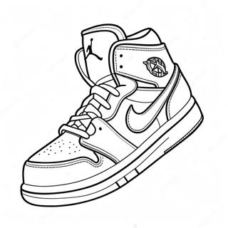 Air Jordan Coloring Pages