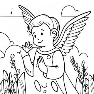 Joyful Psalms Coloring Page 18984-15450