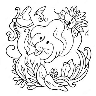 Joyful Psalms Coloring Page 18984-15451