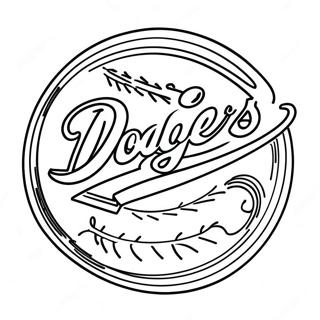 Dodgers Coloring Pages