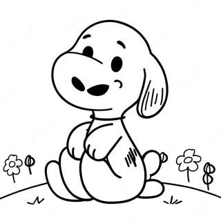 Snoopy Coloring Page 19063-15514