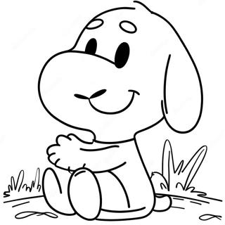 Snoopy Coloring Page 19063-15515