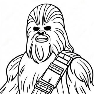 Chewbacca In Battle Gear Coloring Page 19094-15535