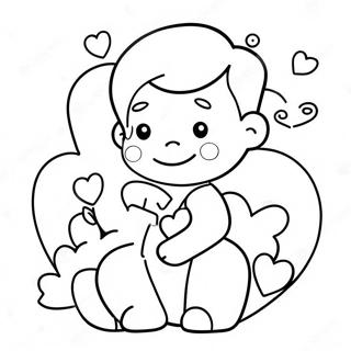 Cute Valentine S Day Dad Coloring Page 19104-15551