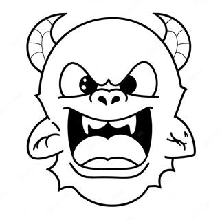 Angry Coloring Pages