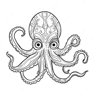 Teenage Kraken Coloring Page 1911-1642