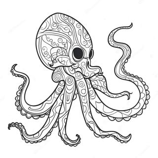 Teenage Kraken Coloring Page 1911-1644