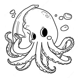 Adventurous Teenage Kraken Coloring Page 1912-1640