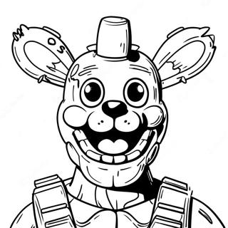 Springtrap Coloring Page 19163-15594