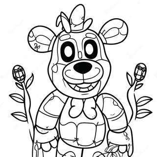 Springtrap Coloring Page 19163-15595