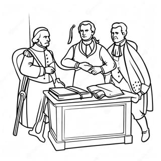 Historical Constitution Coloring Page 19204-15623