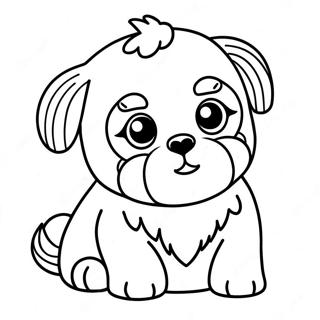 Shih Tzu Coloring Pages