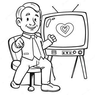 Tv Man Coloring Page 19243-15654