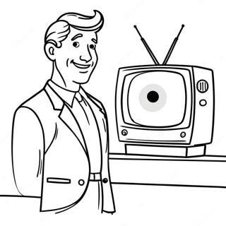 Tv Man Coloring Page 19243-15655