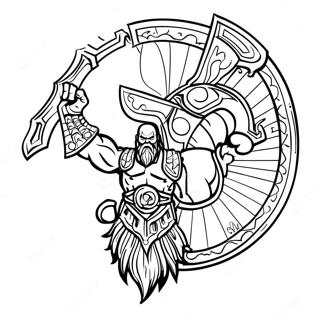 God Of War Coloring Pages