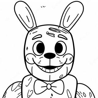 Withered Bonnie Coloring Pages