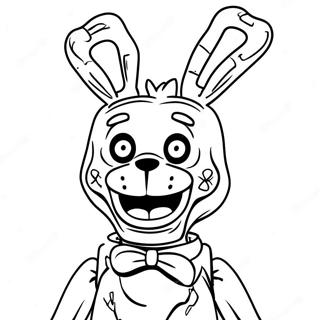 Withered Bonnie Coloring Page 19313-15711