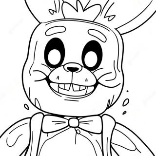 Withered Bonnie Coloring Page 19313-15712