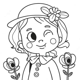 Poppy And Viva Coloring Page 19333-42959