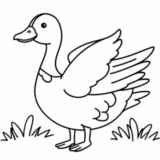 Goose Coloring Pages